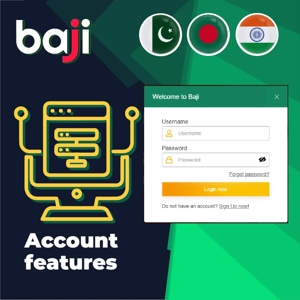 Account features